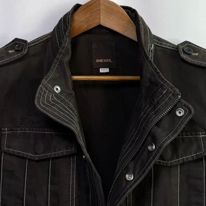 [BUNJANG] Diesel Military Field Jacket (95) / 디젤남성 밀리터리 필드 자켓 (95)