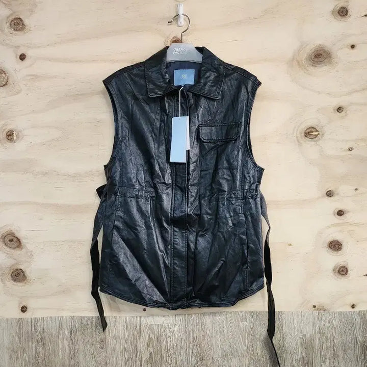 [BUNJANG] LBL Vegan Leather Vest Jacket / 445) LBL 비건레더 조끼자켓