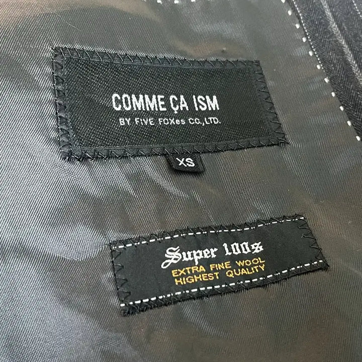 [BUNJANG] Comme Ca Ism Wool Stripe Jacket / comme ca ism 콤사이즘 울 스트라이프 재킷