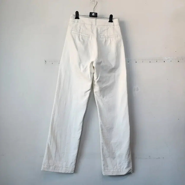 [BUNJANG] POST MODERN White Stitch Denim Pants / POST MODERN 화이트 스티치 데님 팬츠