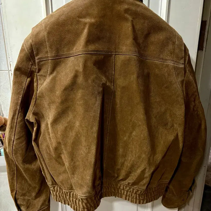 [BUNJANG] Elmood Tobacco Suede Jumper / 엘무드 토바코 스웨이드 체스트넛 48
