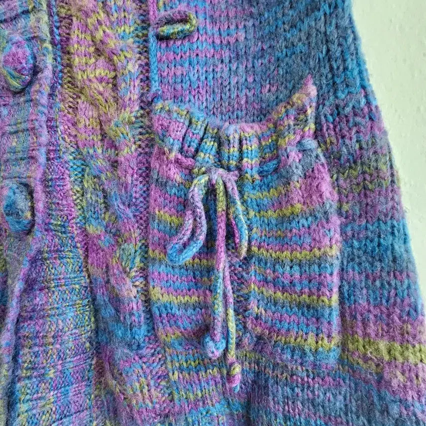 [BUNJANG] Mori Look Knit Cardigan / 모리룩 하구미룩 끝판왕니트 반팔 가디건