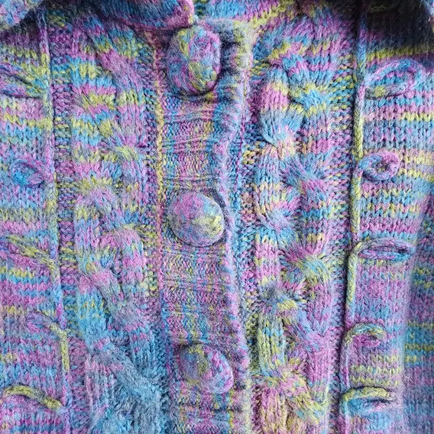 [BUNJANG] Mori Look Knit Cardigan / 모리룩 하구미룩 끝판왕니트 반팔 가디건