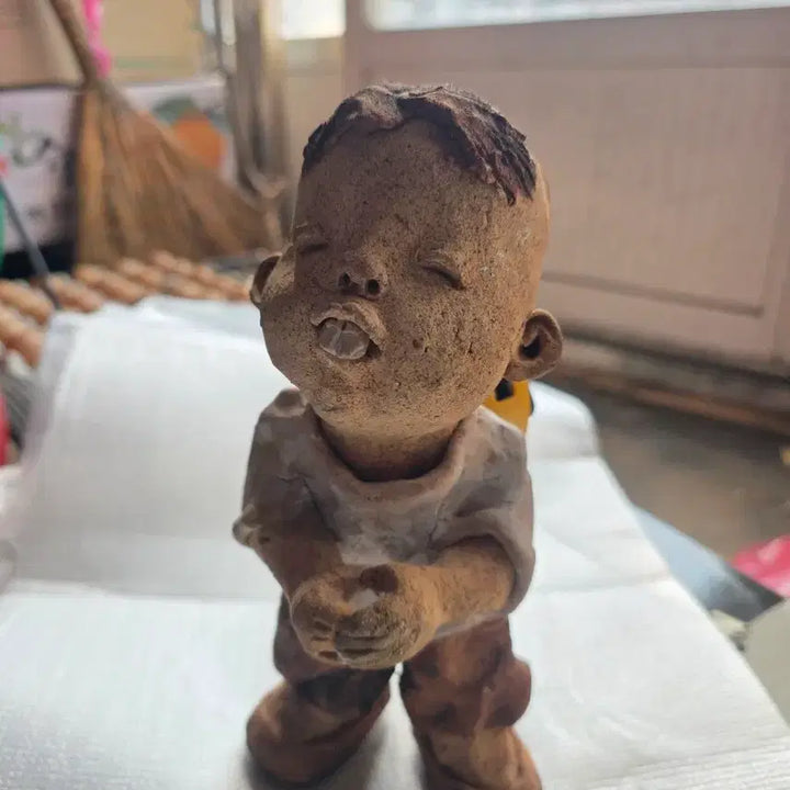 [BUNJANG] Handmade Clay Doll / 점토로 만들어진 인형
