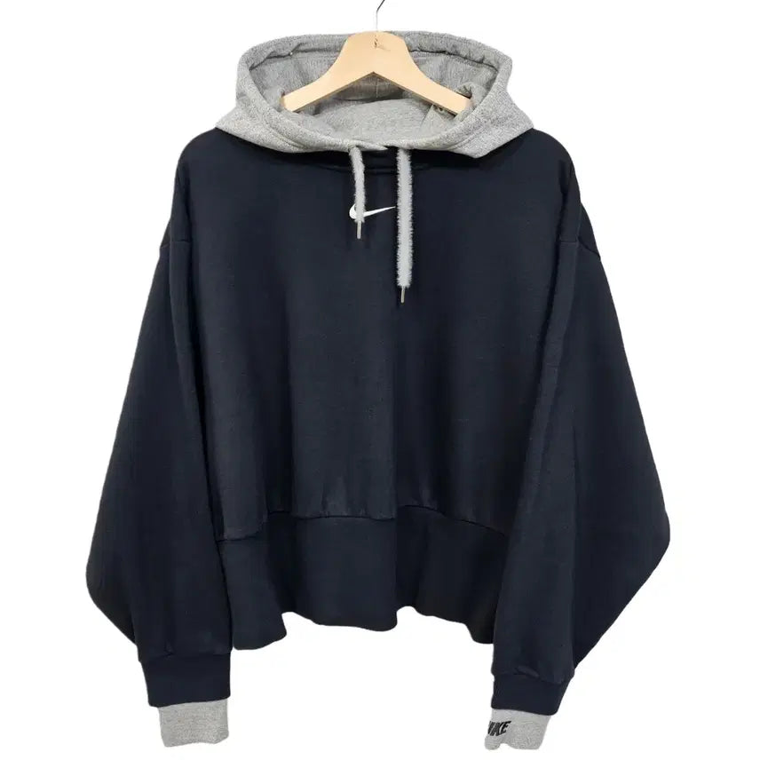 [BUNJANG] Nike Oversized Fleece Hoodie / 나이키 오버핏 기모 후드 d146