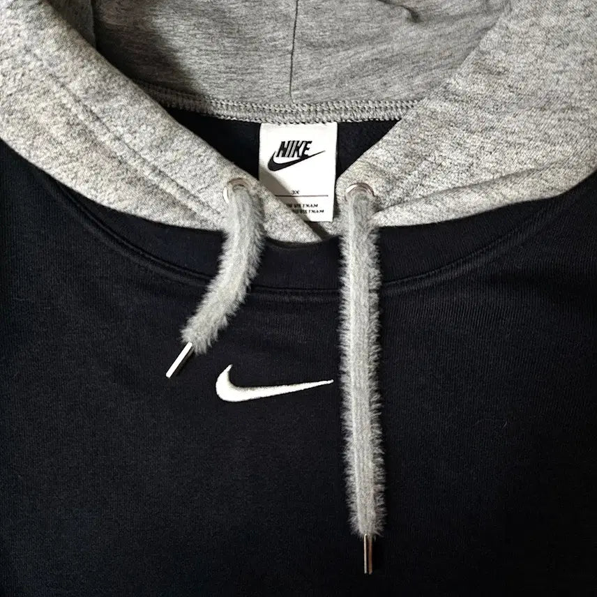 [BUNJANG] Nike Oversized Fleece Hoodie / 나이키 오버핏 기모 후드 d146