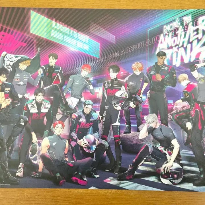 [SOLD OUT] 레이싱투어나더핑크 봄툰어핑팝업 특전 전체 양도