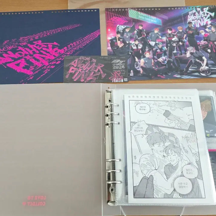 [SOLD OUT] 레이싱투어나더핑크 봄툰어핑팝업 특전 전체 양도