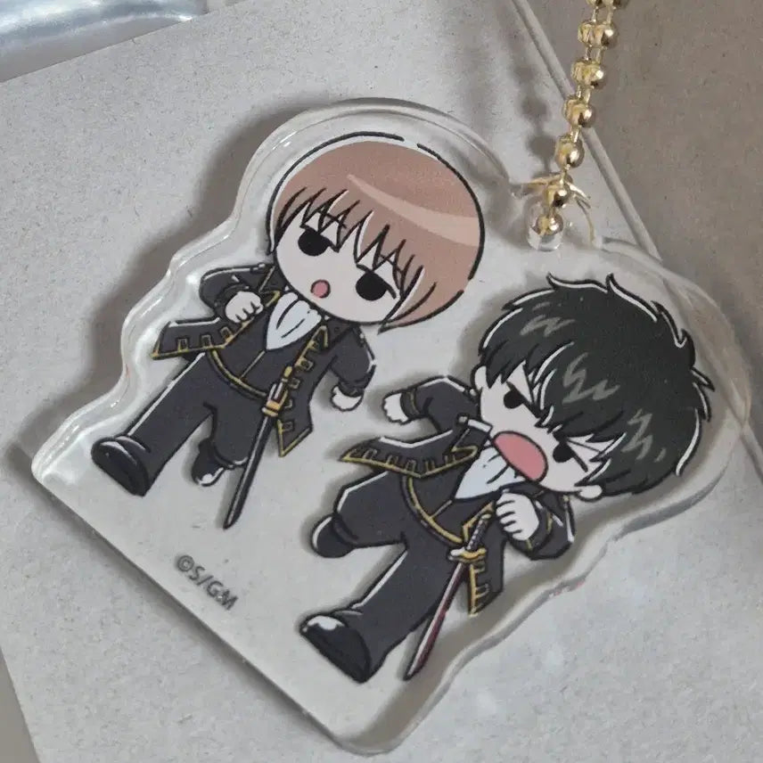 [BUNJANG] Gintama Yurustar Acrylic Key Holder Hijikata Toshiro / 은혼 유루스타 아크릴 키홀더/키링 소고&amp;히지카타