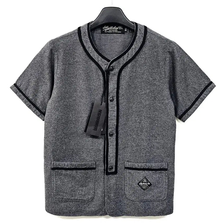 [BUNJANG] Neighborhood Wool Baseball Shirt Outer / 네이버후드 모직 베이스볼 셔츠 아우터 d150