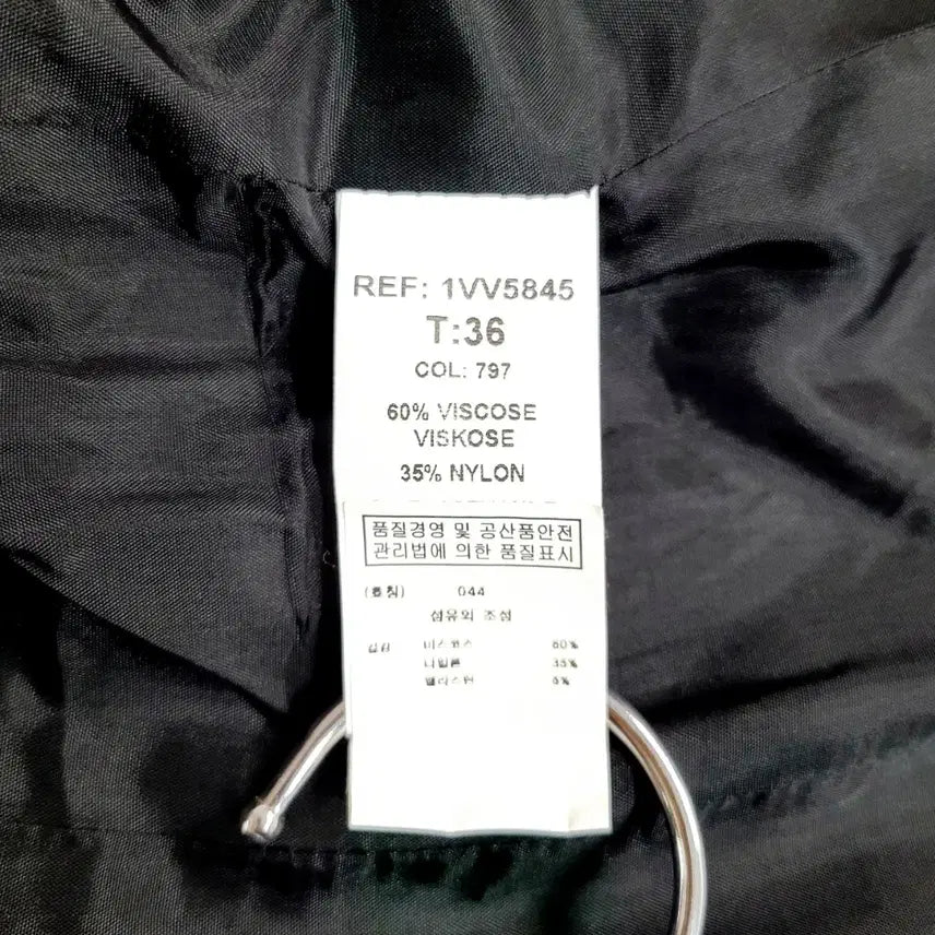 [BUNJANG] RODIER Tailored Single Blazer / +RODIER 로디에 테일러드 싱글 블레이저 Y754