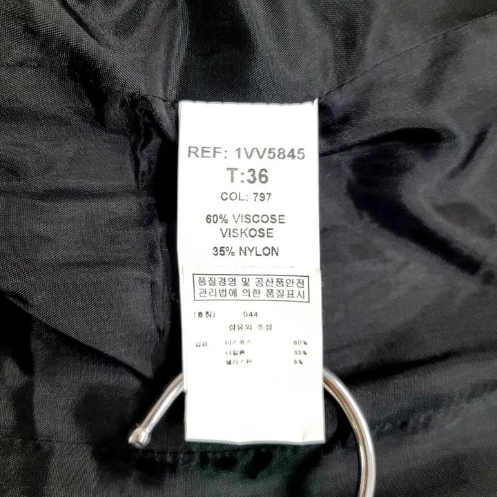 [BUNJANG] RODIER Tailored Single Blazer / +RODIER 로디에 테일러드 싱글 블레이저 Y754