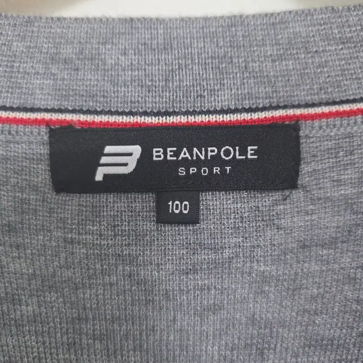 [BUNJANG] Beanpole Sport Gray Knit Cardigan / 빈폴 스포츠 Beanpole Sport 그레이 니트 가디건 100