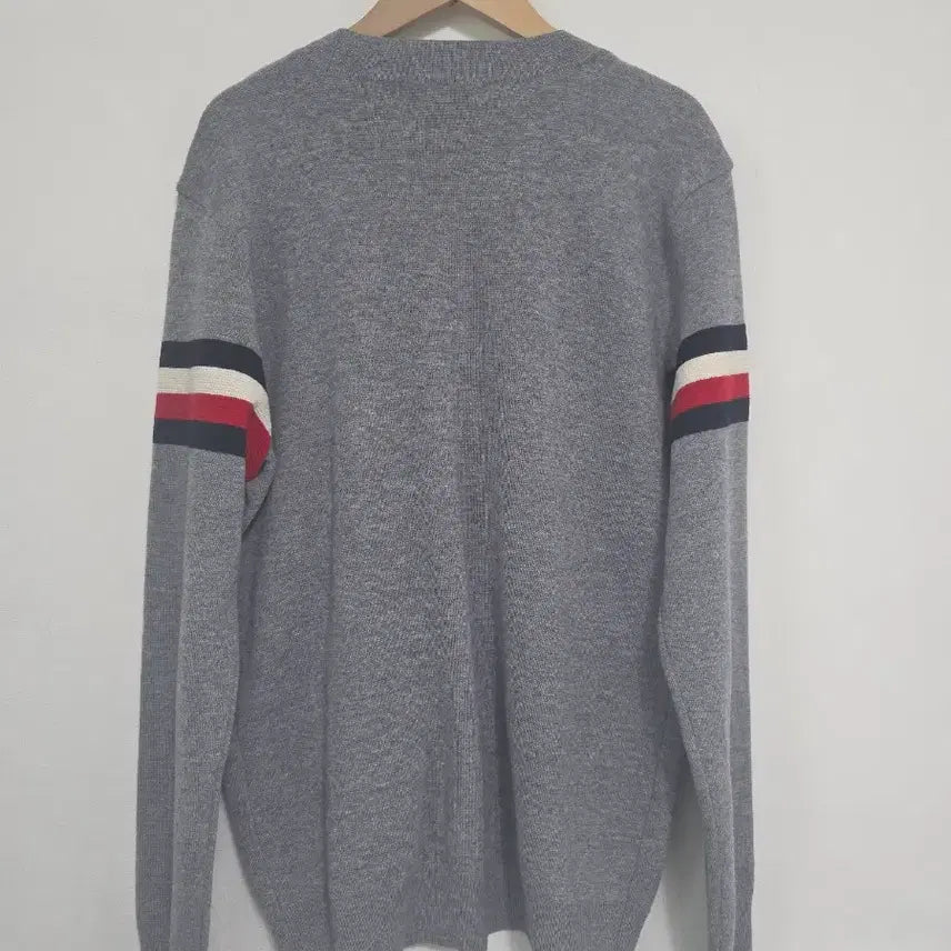 [BUNJANG] Beanpole Sport Gray Knit Cardigan / 빈폴 스포츠 Beanpole Sport 그레이 니트 가디건 100
