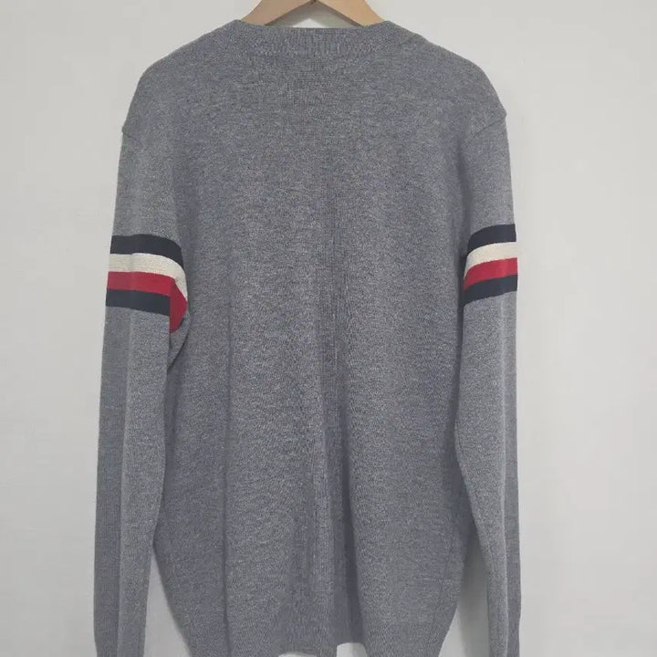 [BUNJANG] Beanpole Sport Gray Knit Cardigan / 빈폴 스포츠 Beanpole Sport 그레이 니트 가디건 100