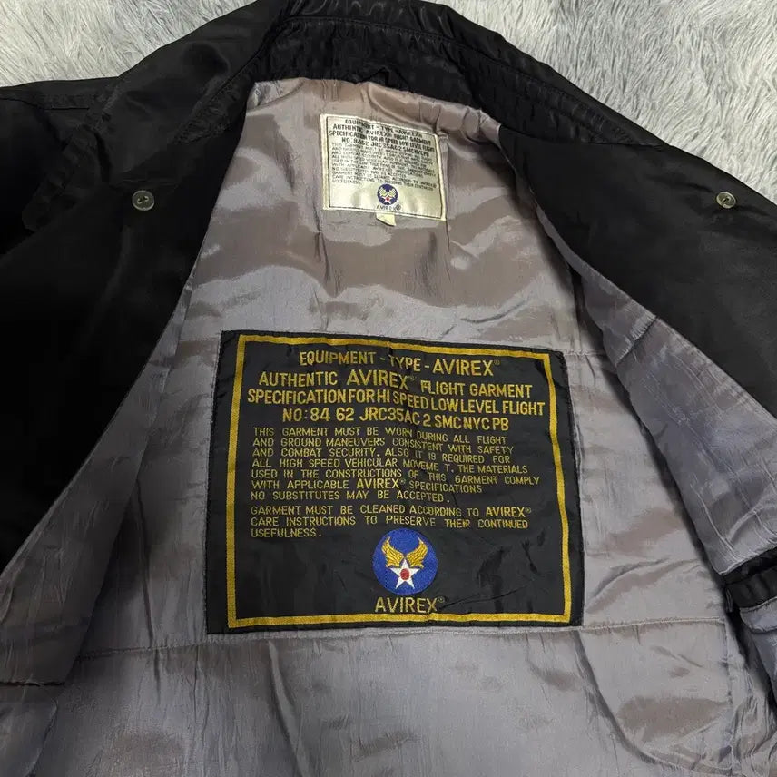 [BUNJANG] Avirex Nylon Coat (1980s) - Oversized Fit, Size S / 80s 아비렉스  나일론 코트 오버핏 S사이즈