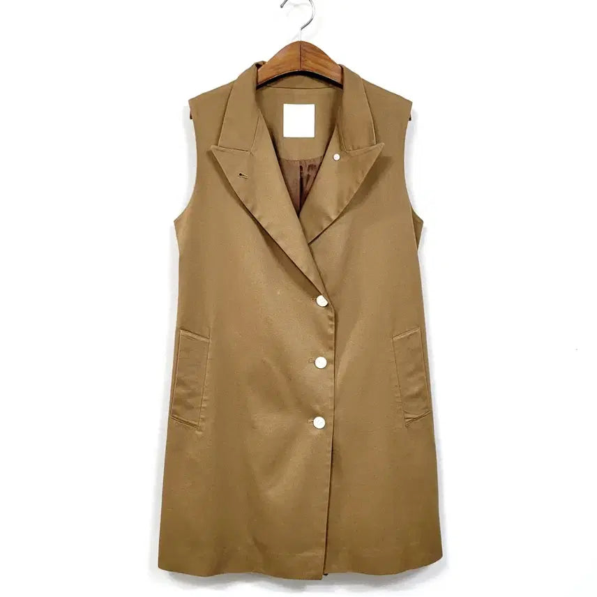 [BUNJANG] KUHO Sleeveless Long Vest / KUHO 구호 슬리브리스 롱 베스트 K720