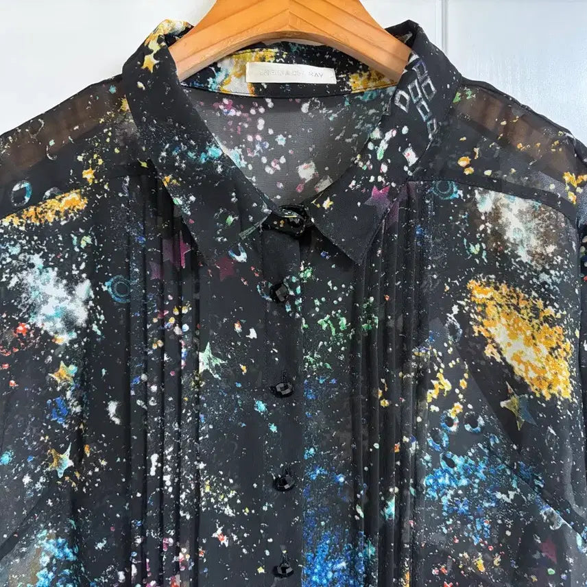 [BUNJANG] Vintage Japanese Import Long Shirt Blouse Dress / (일본 수입 빈티지)반팔 원피스 롱 셔츠 블라우스 M