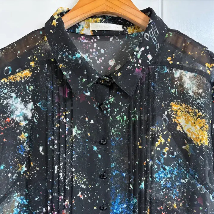 [BUNJANG] Vintage Japanese Import Long Shirt Blouse Dress / (일본 수입 빈티지)반팔 원피스 롱 셔츠 블라우스 M