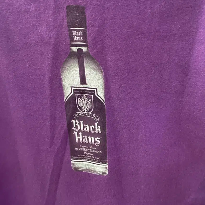[BUNJANG] Vintage Purple Printed T-Shirt / 90s 빈티지 프린팅 티셔츠