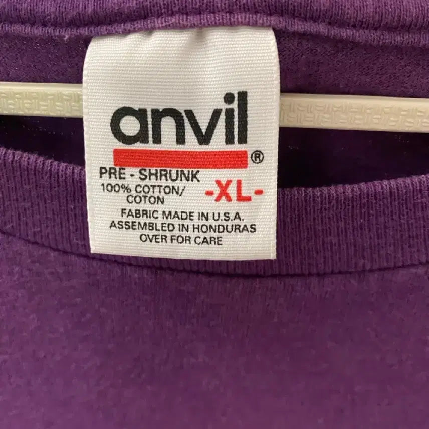 [BUNJANG] Vintage Purple Printed T-Shirt / 90s 빈티지 프린팅 티셔츠