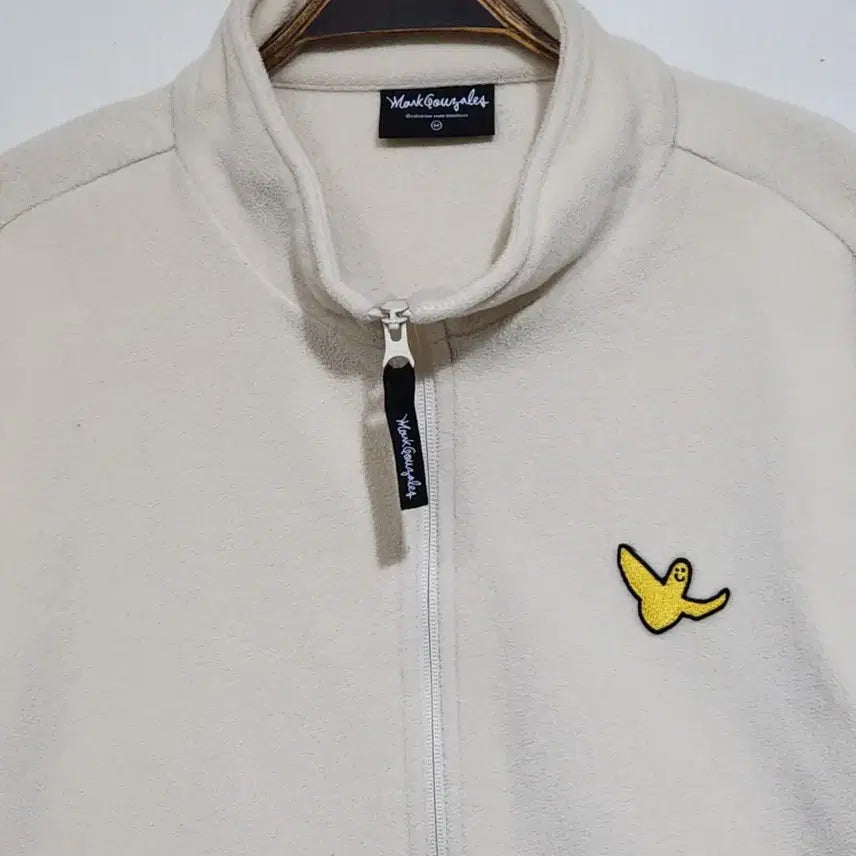 [BUNJANG] Mark Gonzales Fleece Jacket Beige / (L) 마크곤잘레스 플리스 점퍼 베이지 후리스 자켓