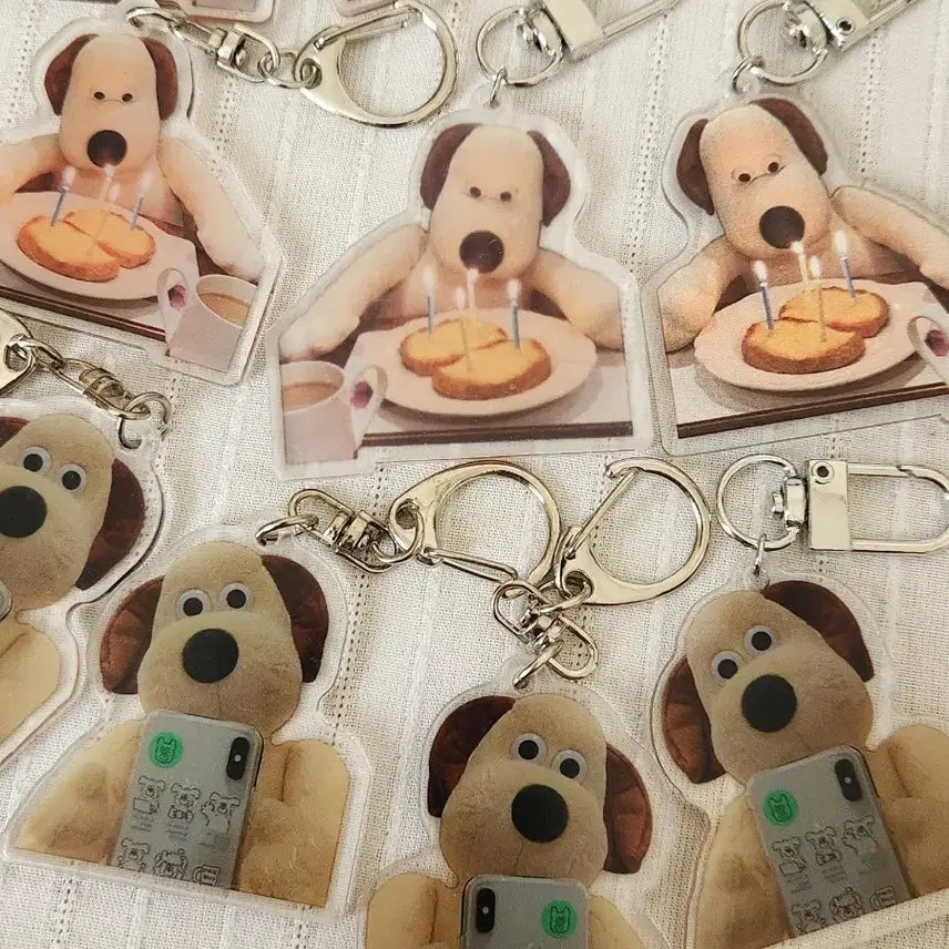 [BUNJANG] Gromit Keychain Bundle Set / 그로밋 키링 12개 일괄