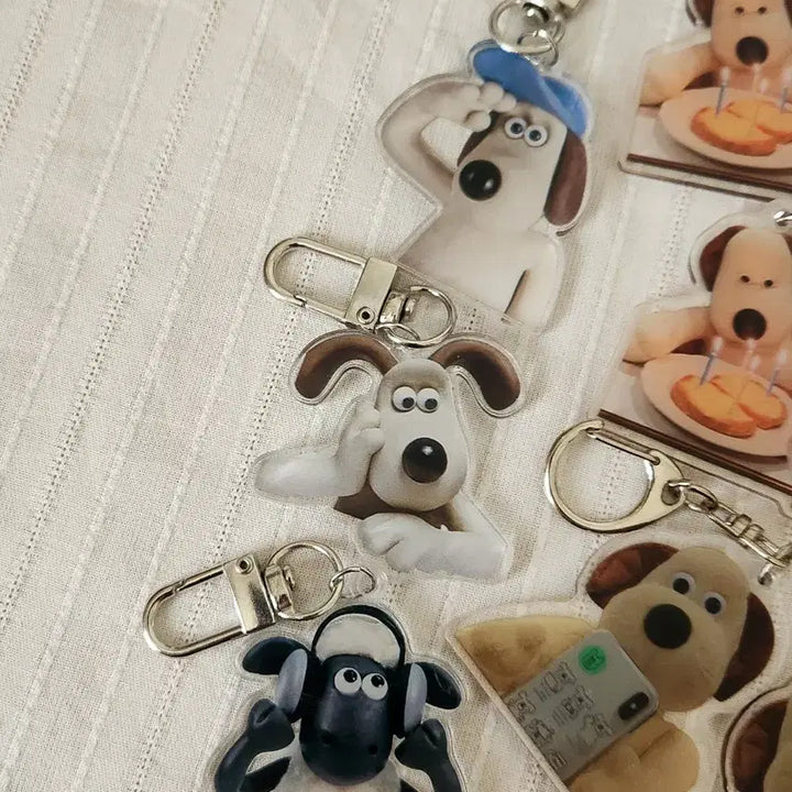 [BUNJANG] Gromit Keychain Bundle Set / 그로밋 키링 12개 일괄