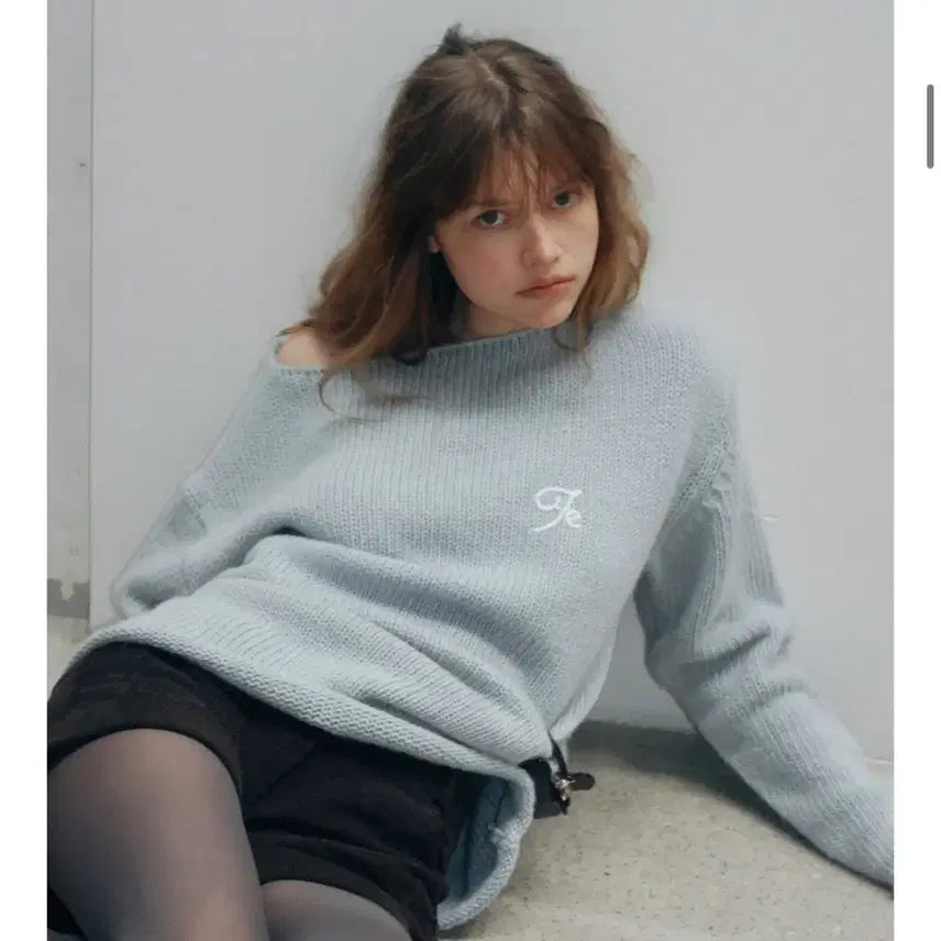 [BUNJANG] Poeto Mohair Oversized Knit / 포에토 모헤어 오버핏 니트
