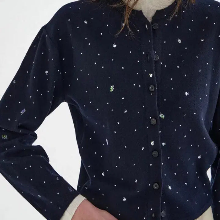 [BUNJANG] System 26SS Flower Print Knit Cardigan / 한섬 26ss신상 시스템 플라워 프린트 니트 가디건 프리