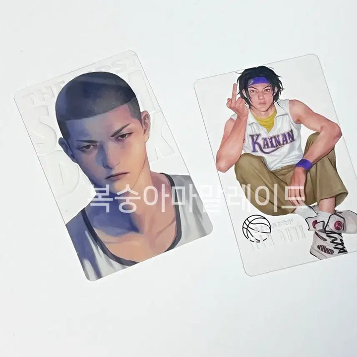 [BUNJANG] Slam Dunk Lee Myungheon Woo Sung Yang Ho-yeol Lee Jung-hwan Jeon Ho-jang Transparent Photocards Bundle Set / 슬램덩크 이명헌 정우성 양호열 이정환 전호장 투명포카 일괄양도