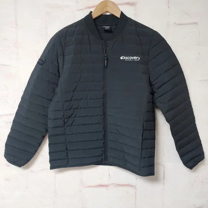 [BUNJANG] Discovery Quilted Padded Jumper Black / 디스커버리 퀼팅 패딩 점퍼 블랙
