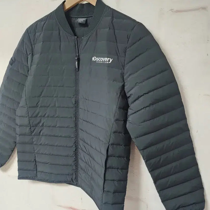 [BUNJANG] Discovery Quilted Padded Jumper Black / 디스커버리 퀼팅 패딩 점퍼 블랙
