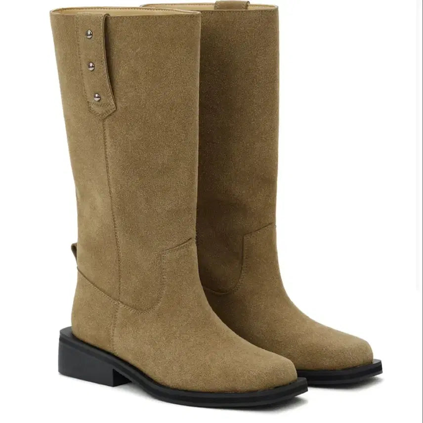 [BUNJANG] Dainet Suede Biker Boots Size 250 / (새제품)다이닛 스웨이드 바이커 부츠 250