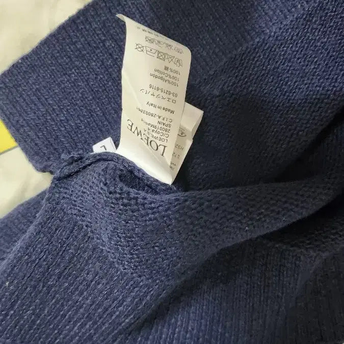 [BUNJANG] Loewe Suna Fujita Submarine Half-Zip Sweater / 급처 로에베 수나후지타 하프집 니트 L (택O) 55만 최종가