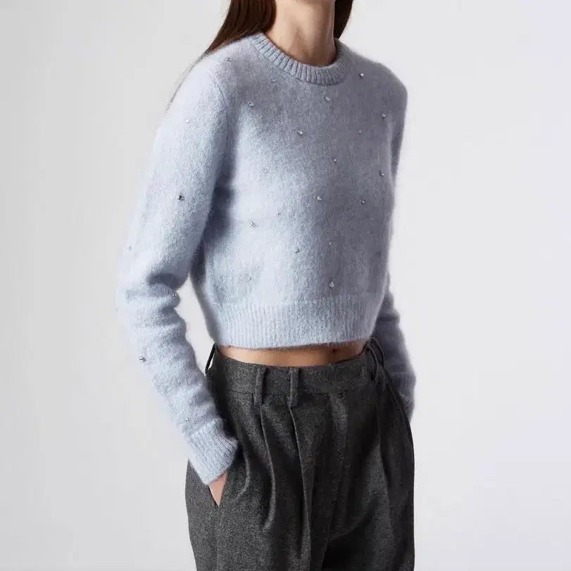 [BUNJANG] Stofe Swarovski Knit / stofe 스토프 스와로브스키 니트