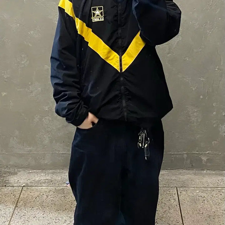 [BUNJANG] U.S. Army APFU Windbreaker Jacket / [M] U.S.ARMY 미군 APFU 윈드브레이커