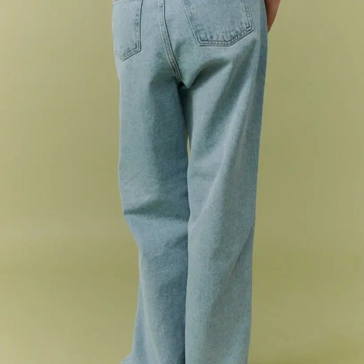 [BUNJANG] The Lil Relaxed Fit Denim Light Blue Jeans / 더릴 릴렉스트 핏데님 라이트블루 (새제품)