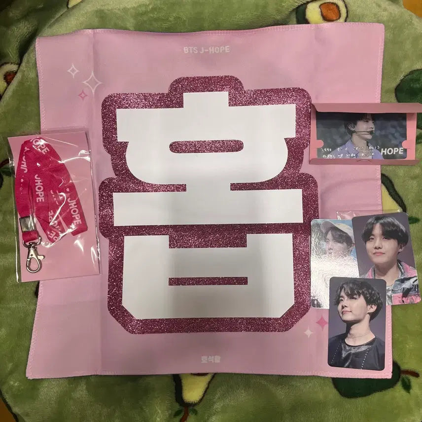 [BUNJANG] BTS J-Hope Hobi Slogan Photocard Goods Set / 방탄BTS 제이홉 정호석 슬로건 포카 양도