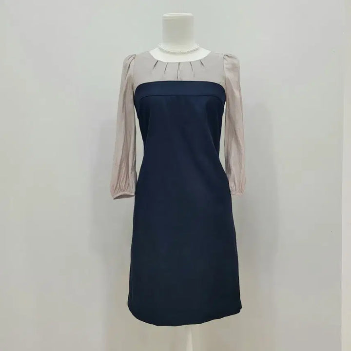 [BUNJANG] On&amp;On Color Block Dress / [온앤온] 배색 원피스