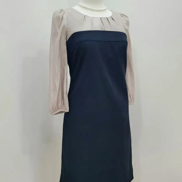 [BUNJANG] On&amp;On Color Block Dress / [온앤온] 배색 원피스