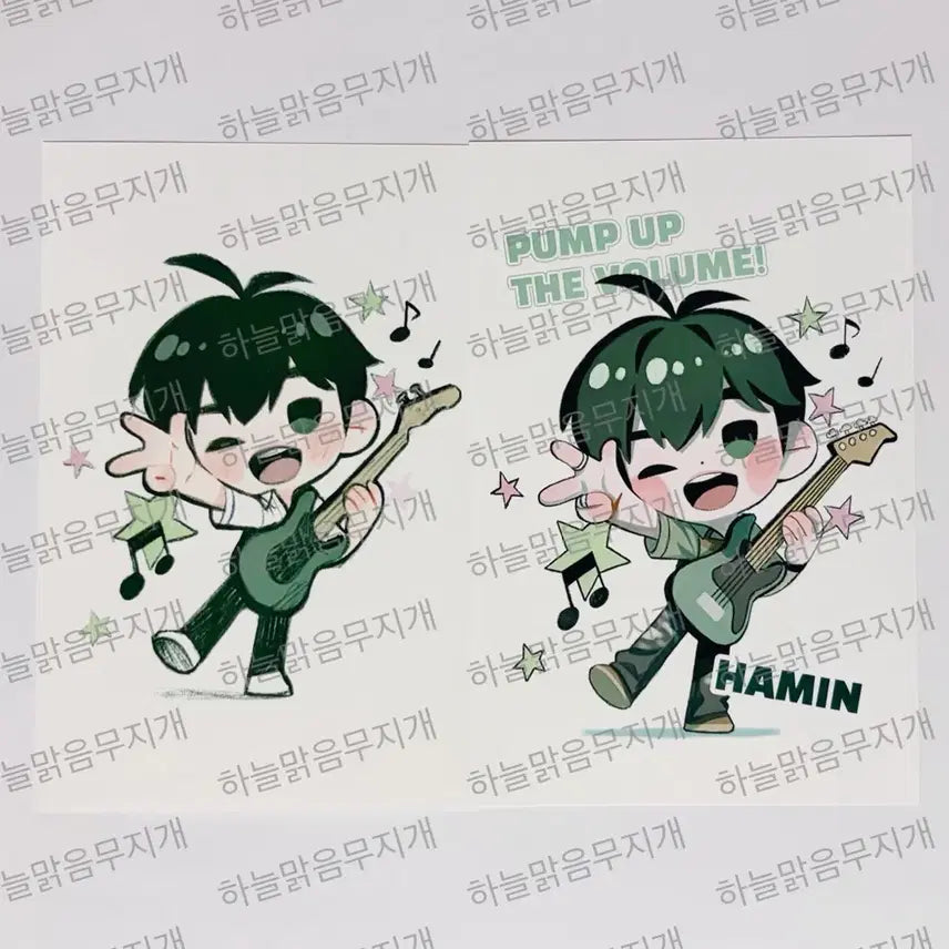 [BUNJANG] PLAVE Hamin Unofficial Goods Printing Box Bundle Set / 플레이브 하민 비공식 굿즈 프박 프린팅 박스 원가이하 양도 일괄