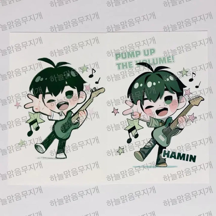 [BUNJANG] PLAVE Hamin Unofficial Goods Printing Box Bundle Set / 플레이브 하민 비공식 굿즈 프박 프린팅 박스 원가이하 양도 일괄
