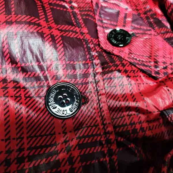 [BUNJANG] MOSCHINO Red Check Trench Coat / MOSCHINO  모스키노 레드체크 트렌치  한국매장판 MYR