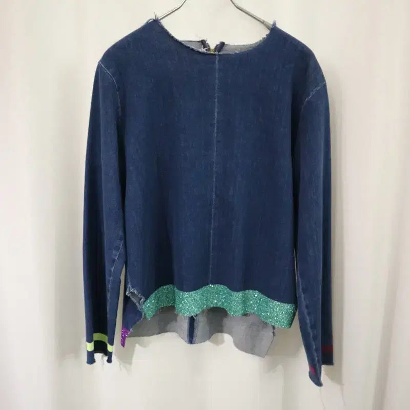 [BUNJANG] Aries Denim Long Sleeve Shirt / 애리즈 데님 롱슬리브