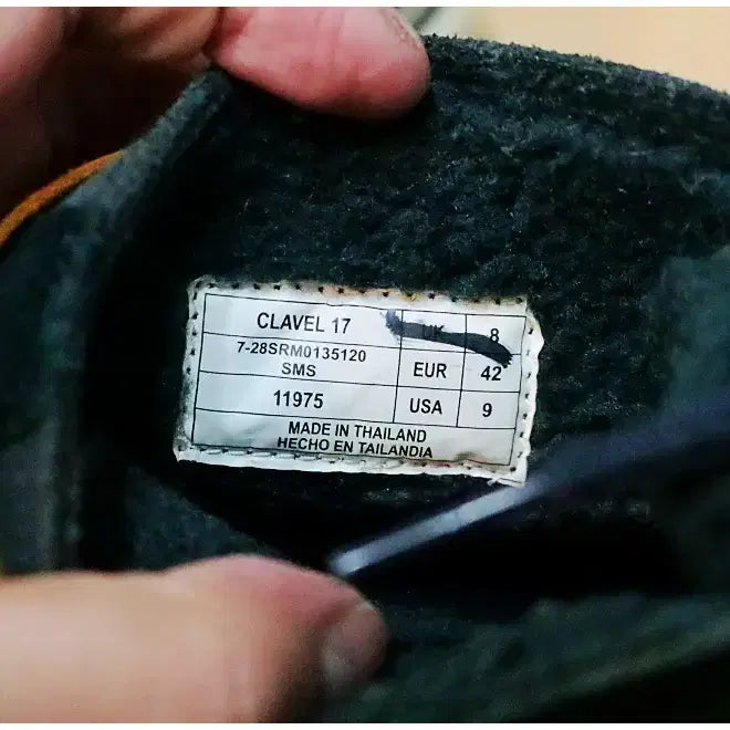 [BUNJANG] Lacoste Clavel 17 Shearling Leather Chukka Boots / 라코스테 CLAVEL 17 양털 레더 처카 부츠 (UK8/270mm)