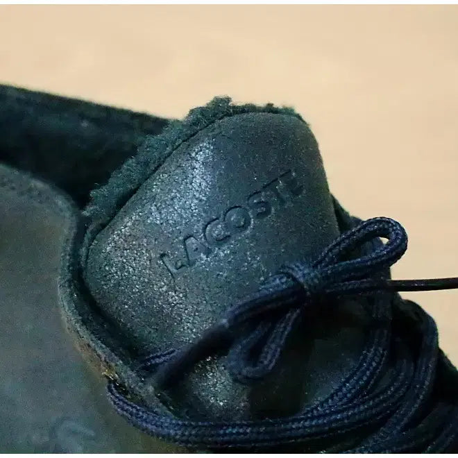 [BUNJANG] Lacoste Clavel 17 Shearling Leather Chukka Boots / 라코스테 CLAVEL 17 양털 레더 처카 부츠 (UK8/270mm)