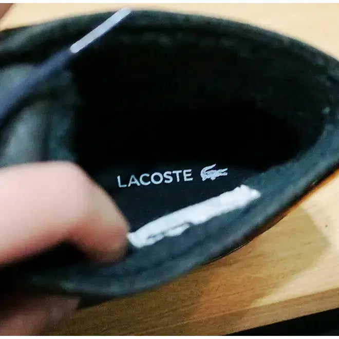 [BUNJANG] Lacoste Clavel 17 Shearling Leather Chukka Boots / 라코스테 CLAVEL 17 양털 레더 처카 부츠 (UK8/270mm)