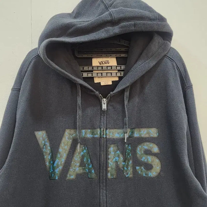 [BUNJANG] Vans Navy Hooded Zip-up Jacket / [L] 반스 VANS 후드집업 네이비 남성 L사이즈 약기모