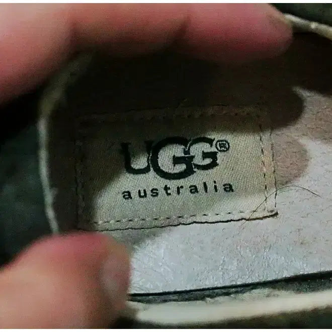[BUNJANG] UGG Suede Leather Slip-ons (Brown, 240mm) / 호주 UGG 어그 스웨이드 레더 슬립온 (240mm)